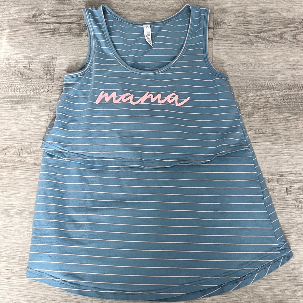 LATCHED MAMA XS Cotton Swing Tank - Brand New